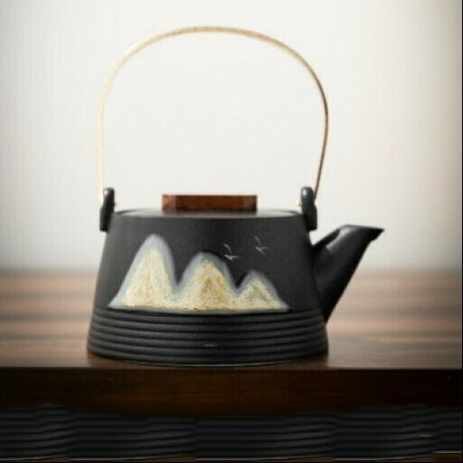 Hot Selling Sancai Gaiwan Kungfu Tea Set (Yuanshan Liang Teapot)