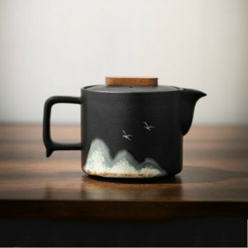 Hot Selling Sancai Gaiwan Kungfu Tea Set (Yuanshan Handheld Pot)