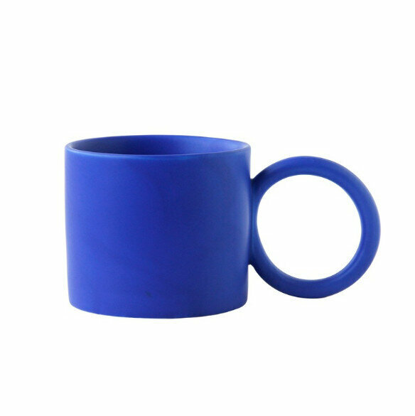 Hot Selling Big Ears Ceramic Mug (Klein Blue)