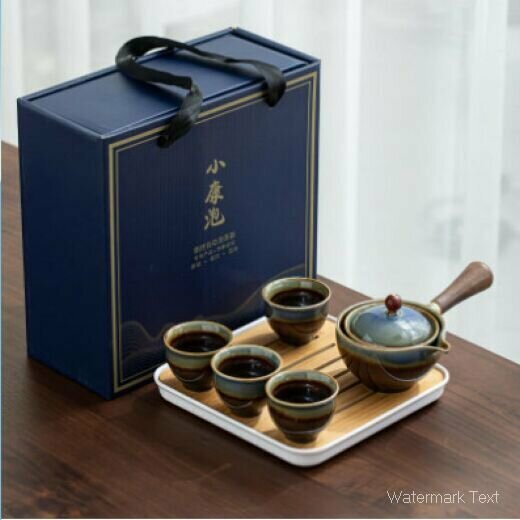 爆款陶瓷功夫茶具（小康泡-雲境窯變禮盒）
