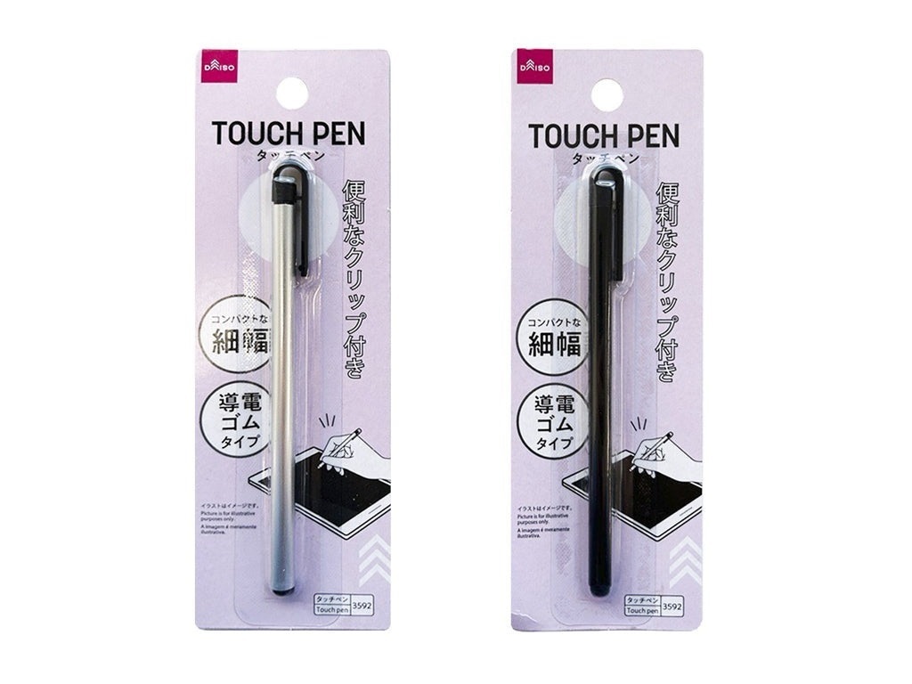 導電橡膠觸控筆/銀、黑