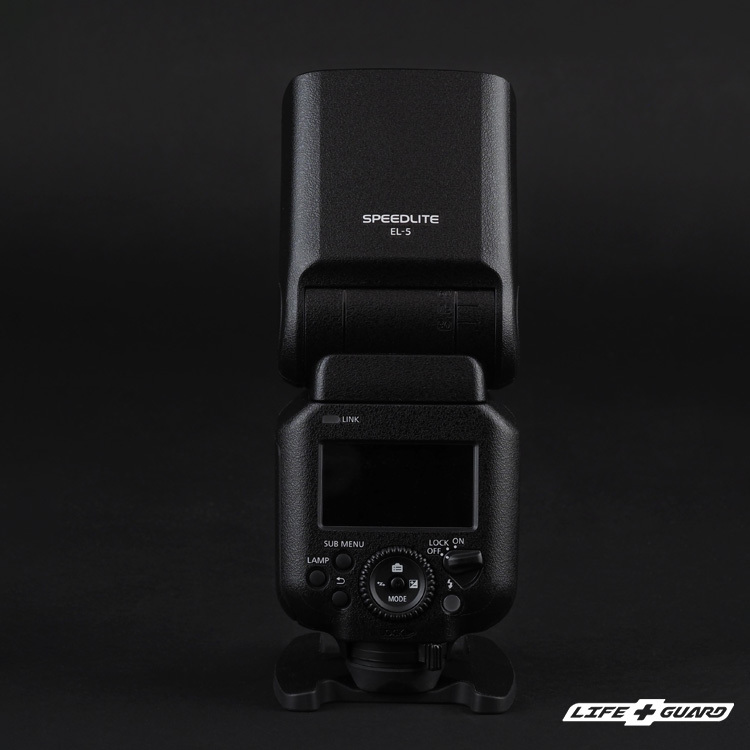 LIFE+GUARD Canon Speedlite EL-5 專用黑色砂紋貼膜產品圖