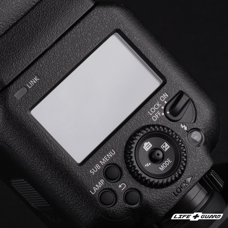 LIFE+GUARD Canon Speedlite EL-5 專用砂紋黑貼膜產品圖