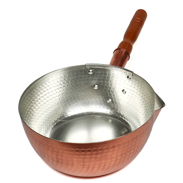 福介商店｜【丸新銅器】銅製雪平鍋-21cm