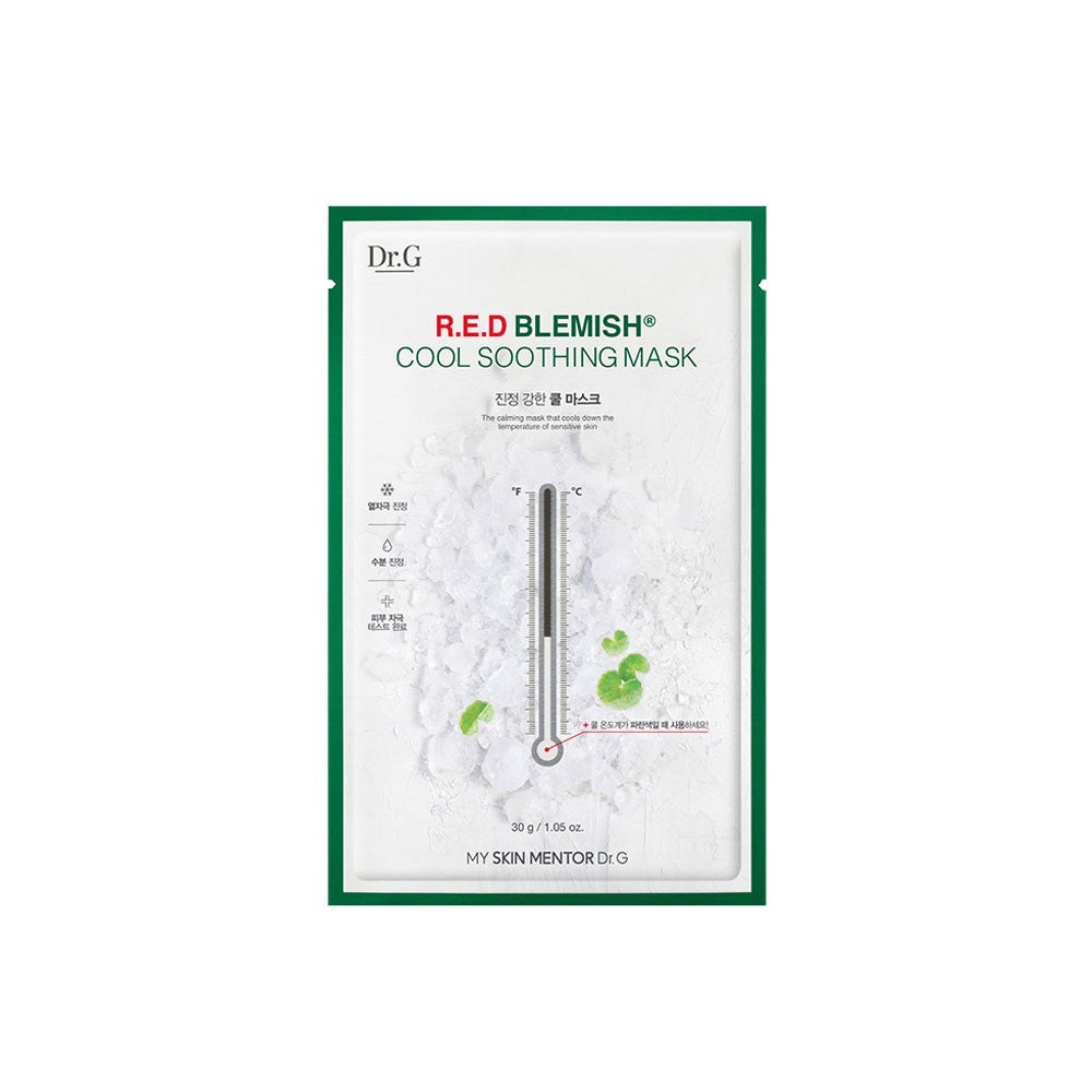 Dr.G - 積雪草舒緩去紅修護冰感面膜 10片