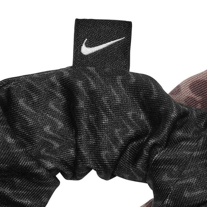 NIKE GATHERED 髮圈 2.0 兩入 豹紋 黑/粉 N1002455988OS [台灣現貨]