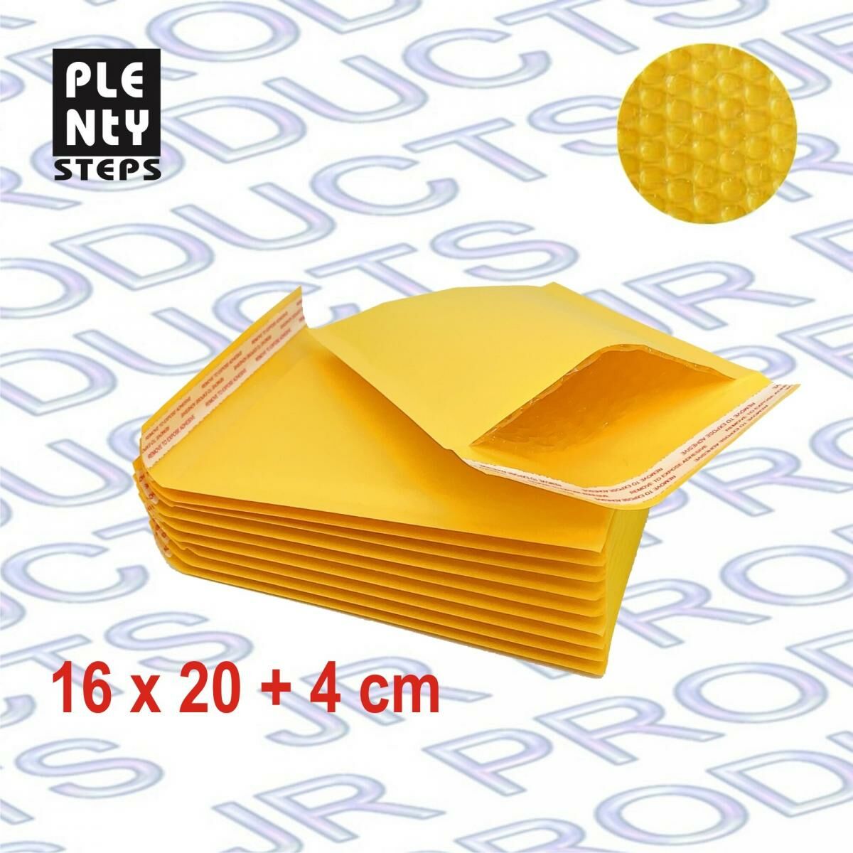 16 x 20 mm 自動貼保密氣珠公文袋（1個）獨立透明袋包裝