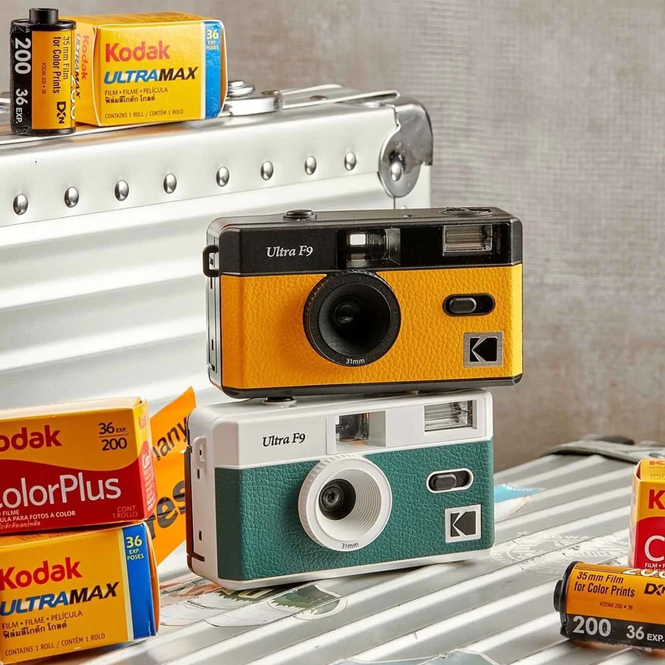 F9復古 底片相機官方柯達黃、暗夜綠