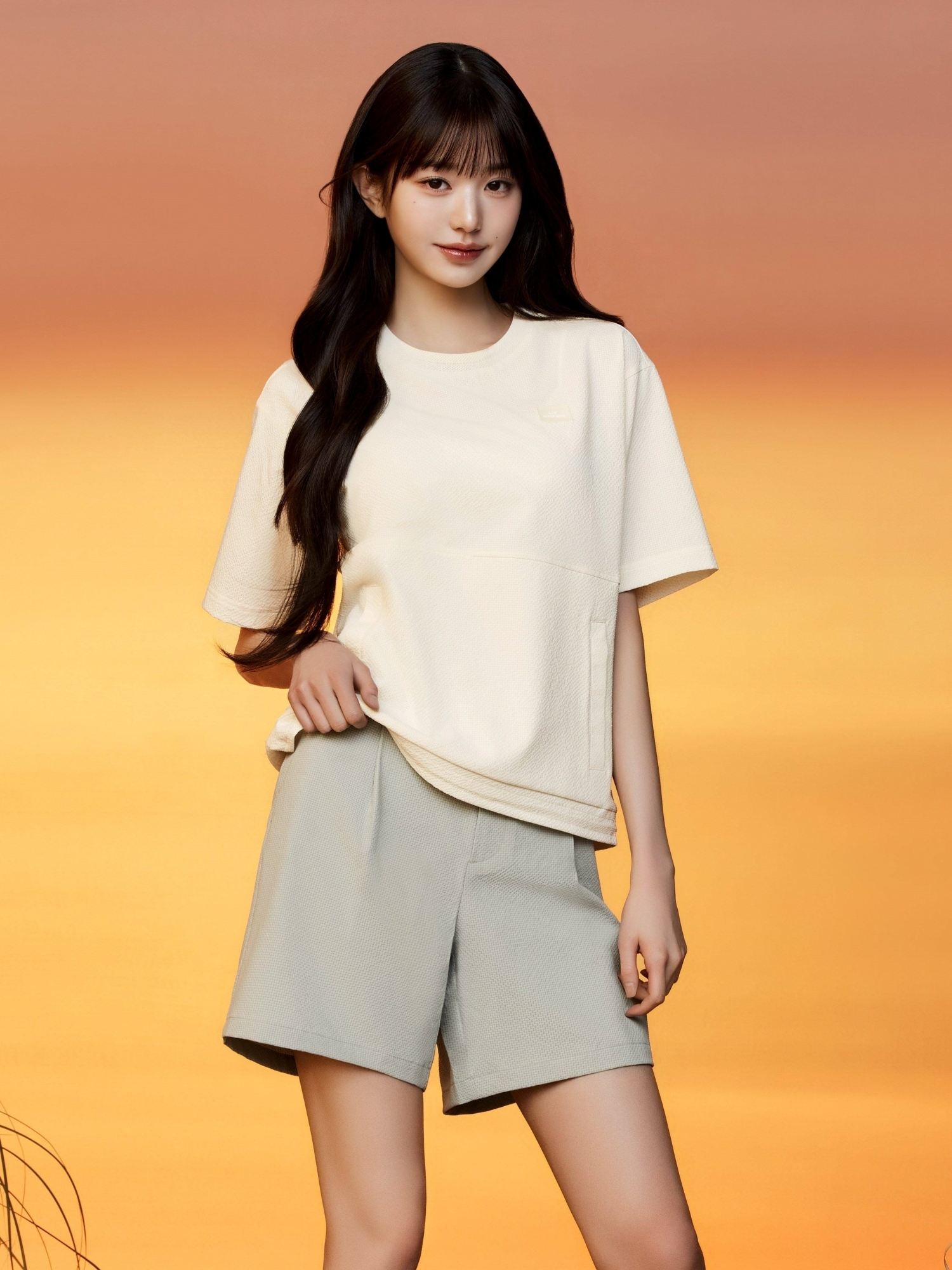 【EIDER】女涼感短褲 / 24EDWM24357[綠]