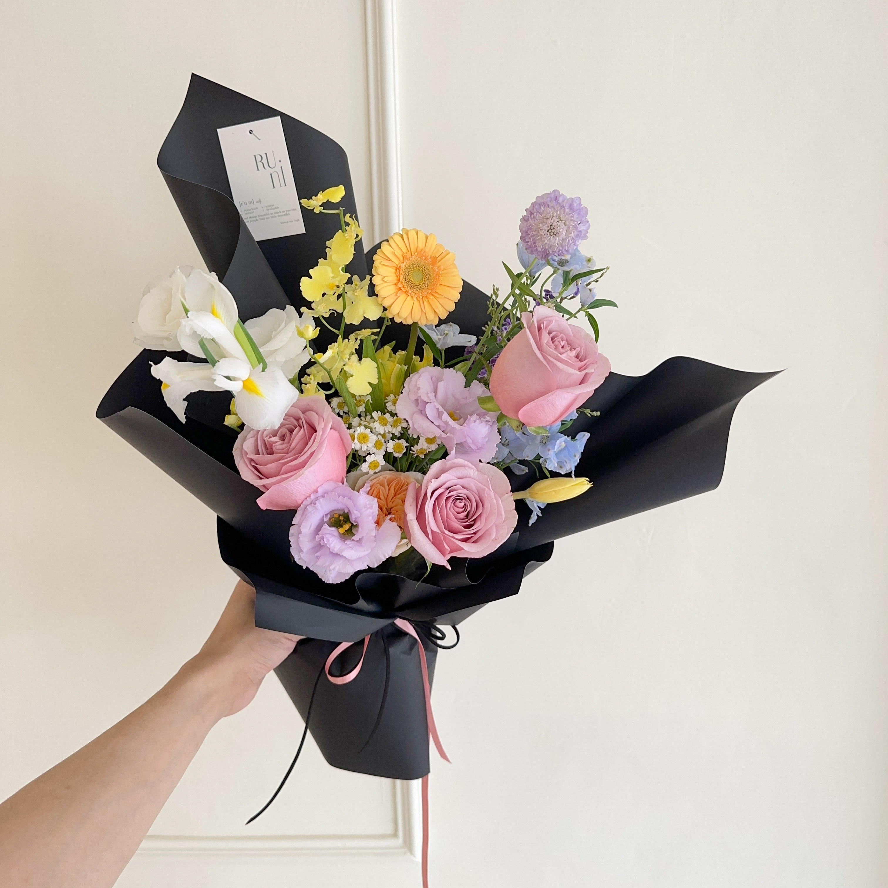 繽紛烏托邦-繽紛系綜合鮮花花束