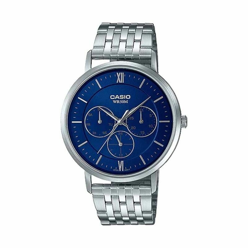 Casio 卡西歐 MTP-E300D-2A 經典 纖薄 不鏽鋼 手錶 (香港行貨)