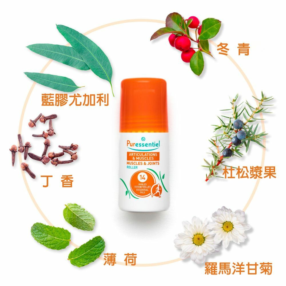 E°14 精油 運動舒緩滾珠 75ml (HEBBD)*