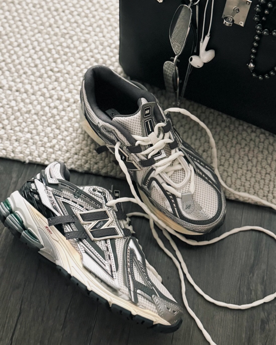 <1906 天花板 限量特價> New Balance 1906AD "Silver Gold Metallic" 解構 未裁剪 灰銀