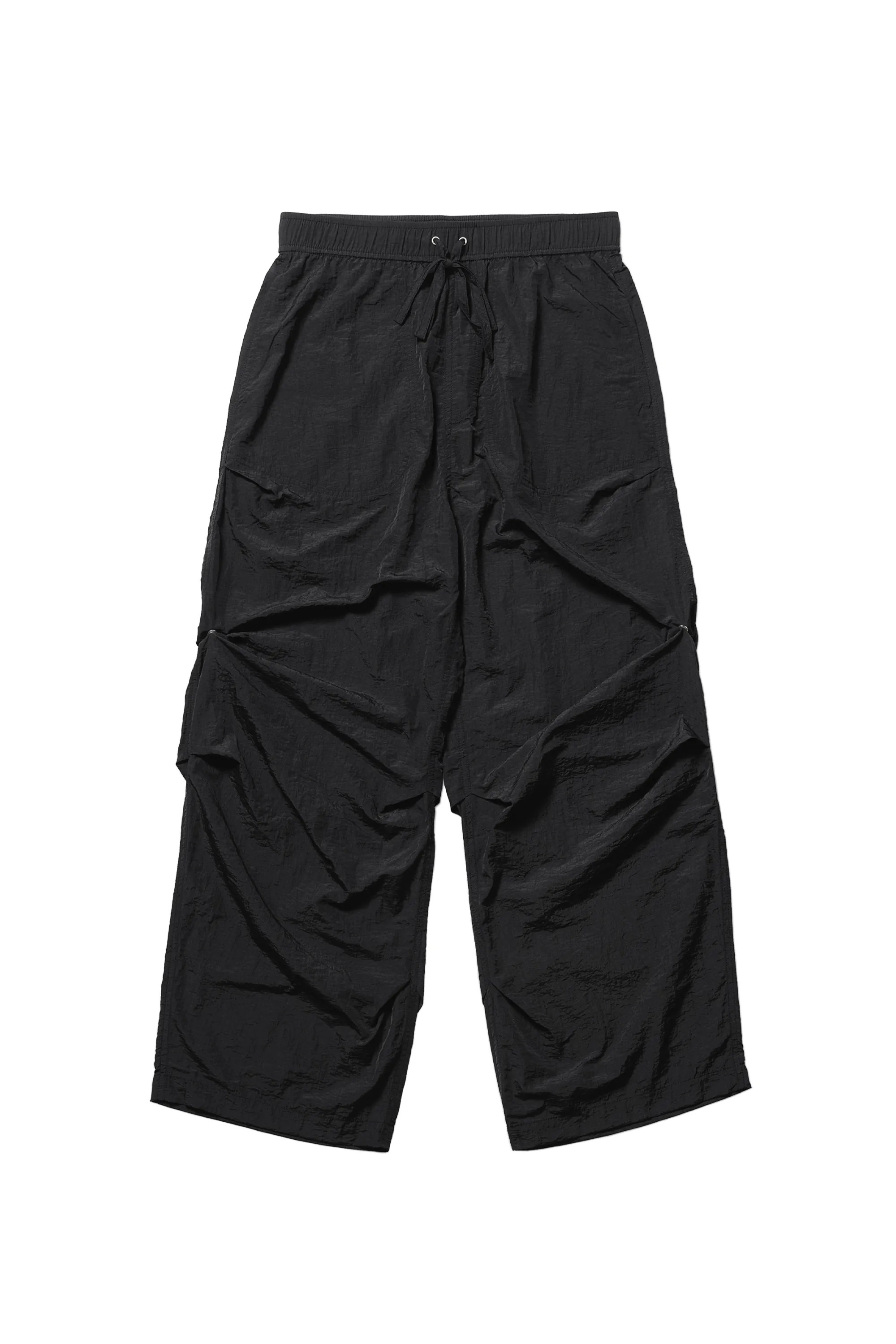 ANONYMOUS 抽繩合折尼龍褲