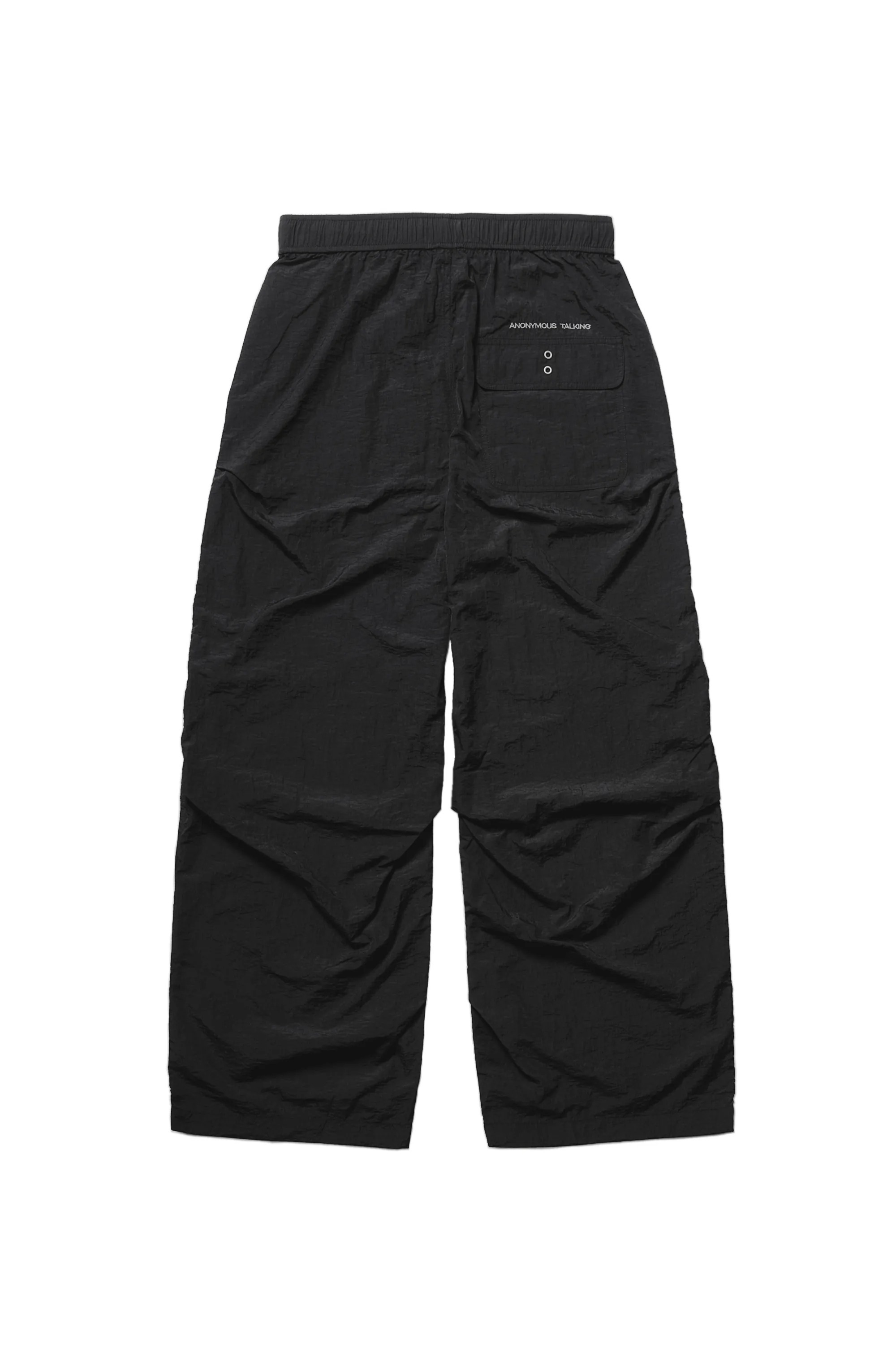 ANONYMOUS 抽繩合折尼龍褲