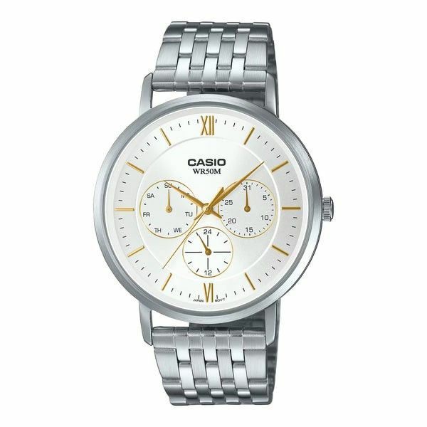 Casio 卡西歐 MTP-E300D-7A 經典 纖薄 不鏽鋼 手錶 (香港行貨)