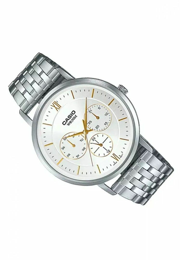 Casio 卡西歐 MTP-E300D-7A 經典 纖薄 不鏽鋼 手錶 (香港行貨)