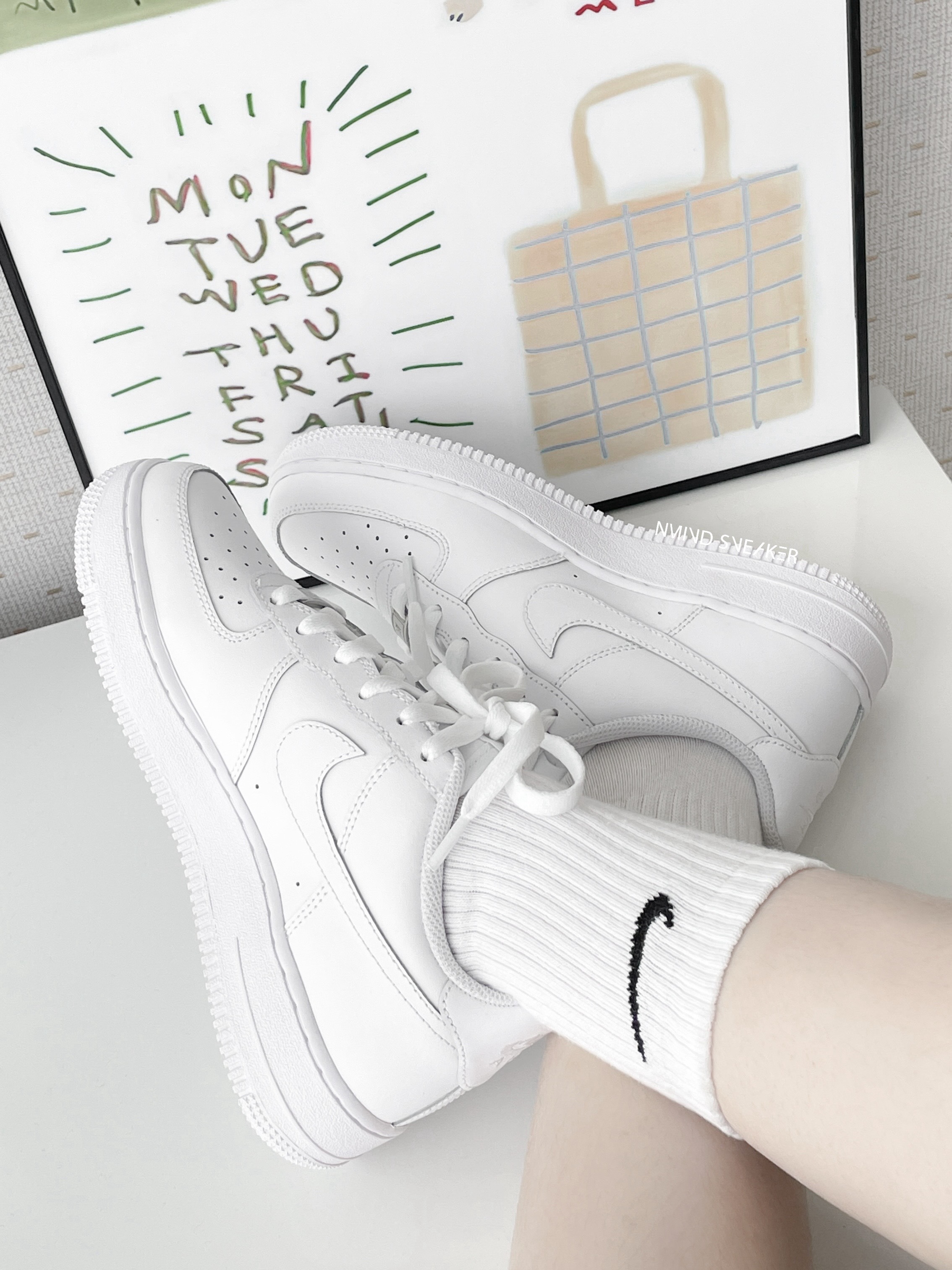 <快速出貨> Nike Air Force 全白 大童款 (DH2920111/FV5951111)