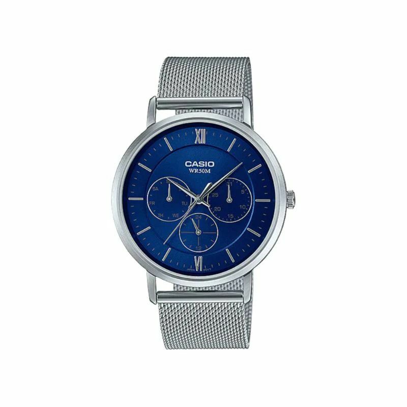 Casio 卡西歐 MTP-E300M-2A 經典 纖薄 不鏽鋼 米蘭錶帶 手錶 (香港行貨)