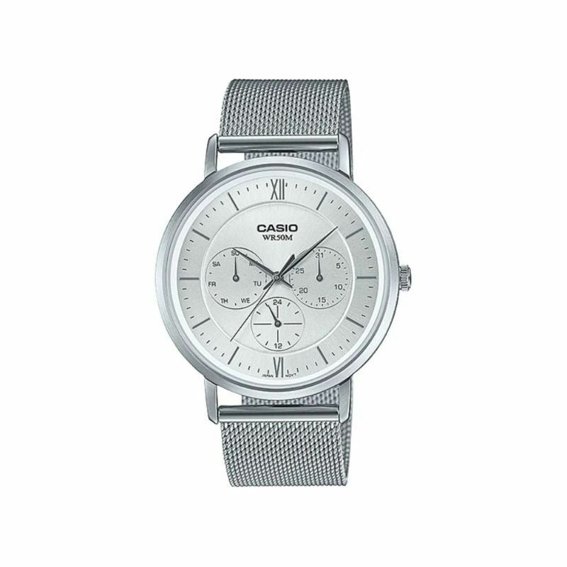 Casio 卡西歐 MTP-E300M-7A 經典 纖薄 不鏽鋼 米蘭錶帶 手錶 (香港行貨)