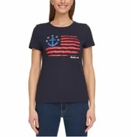 [S] CW NAUTICA JEANS TEE,NAVY, 1782652-NAVY (SZZ464)