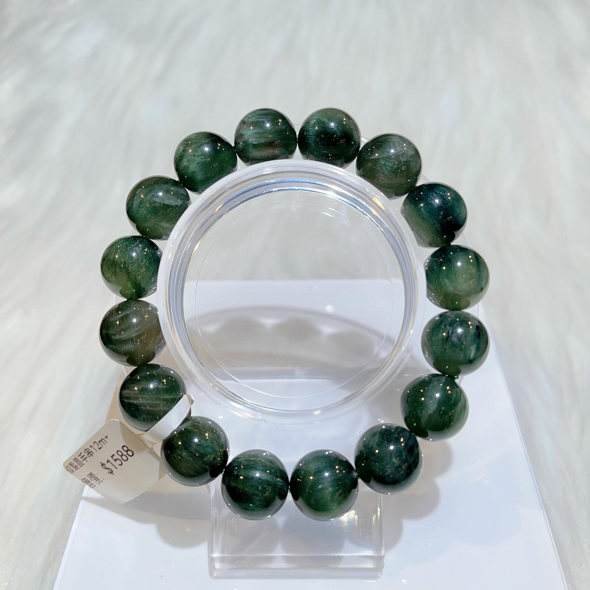 綠髮晶手串12m+ CH1141