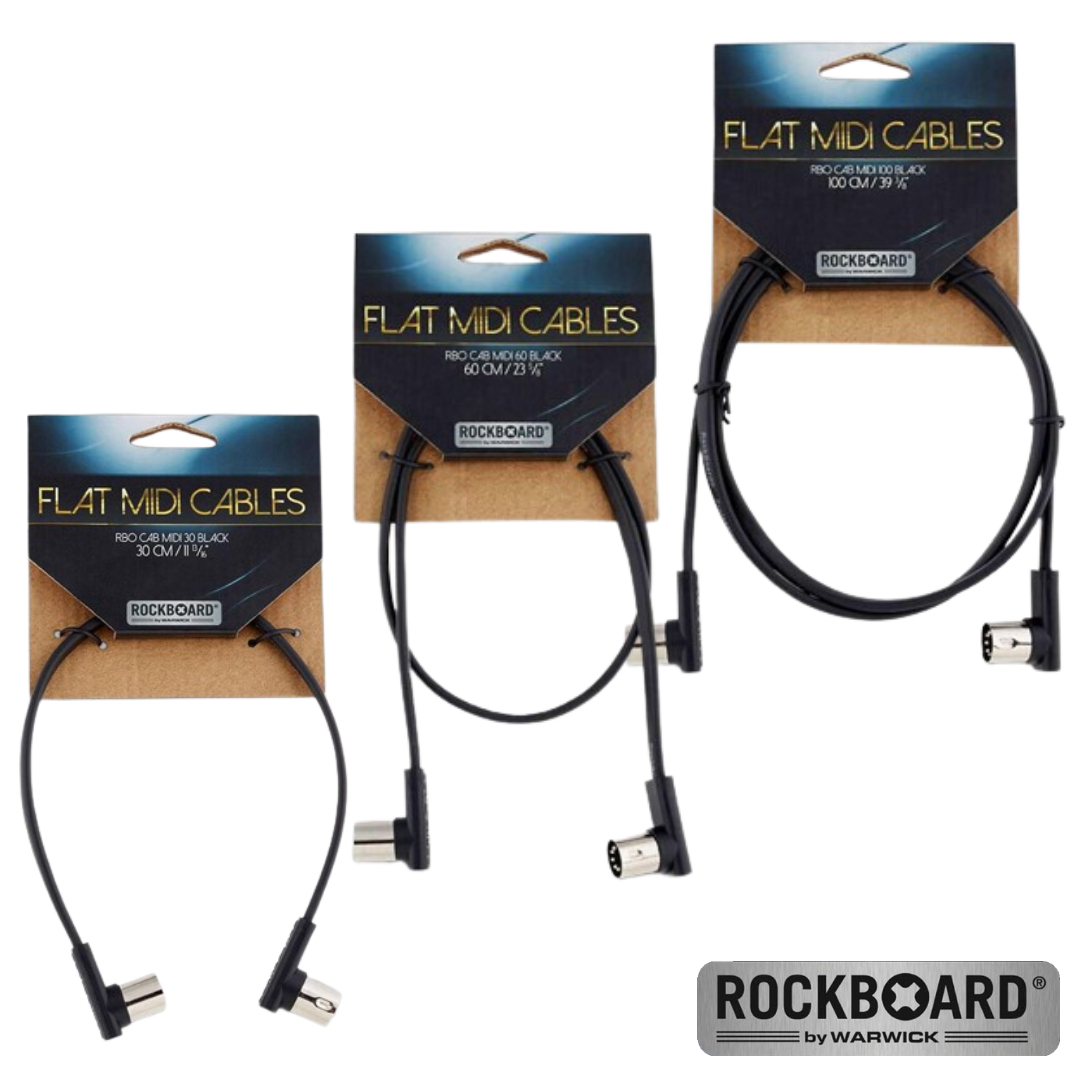 RockBoard Flat MIDI Cable 扁頭 MIDI 導線