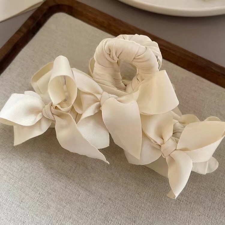 C11緞帶蝴蝶結鯊魚夾