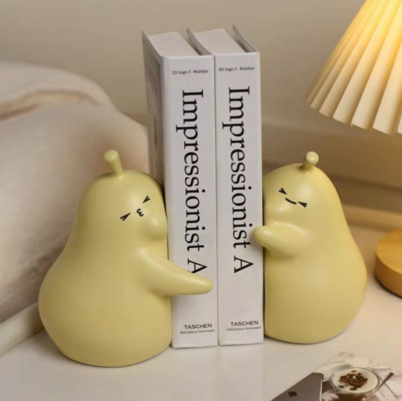 永不分梨創意書檔擺飾