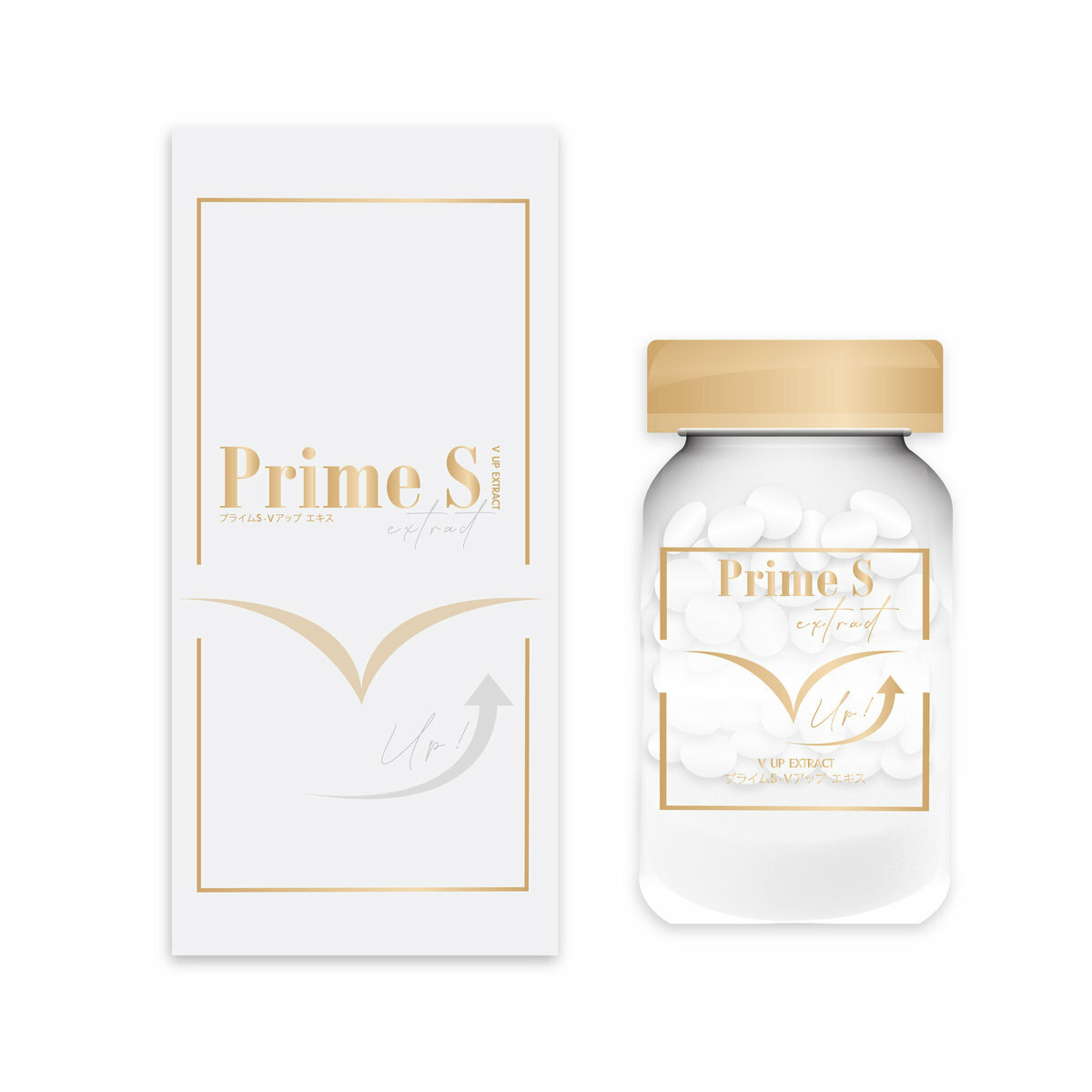 Prime S - V 塑美肌豐胸丸 90粒