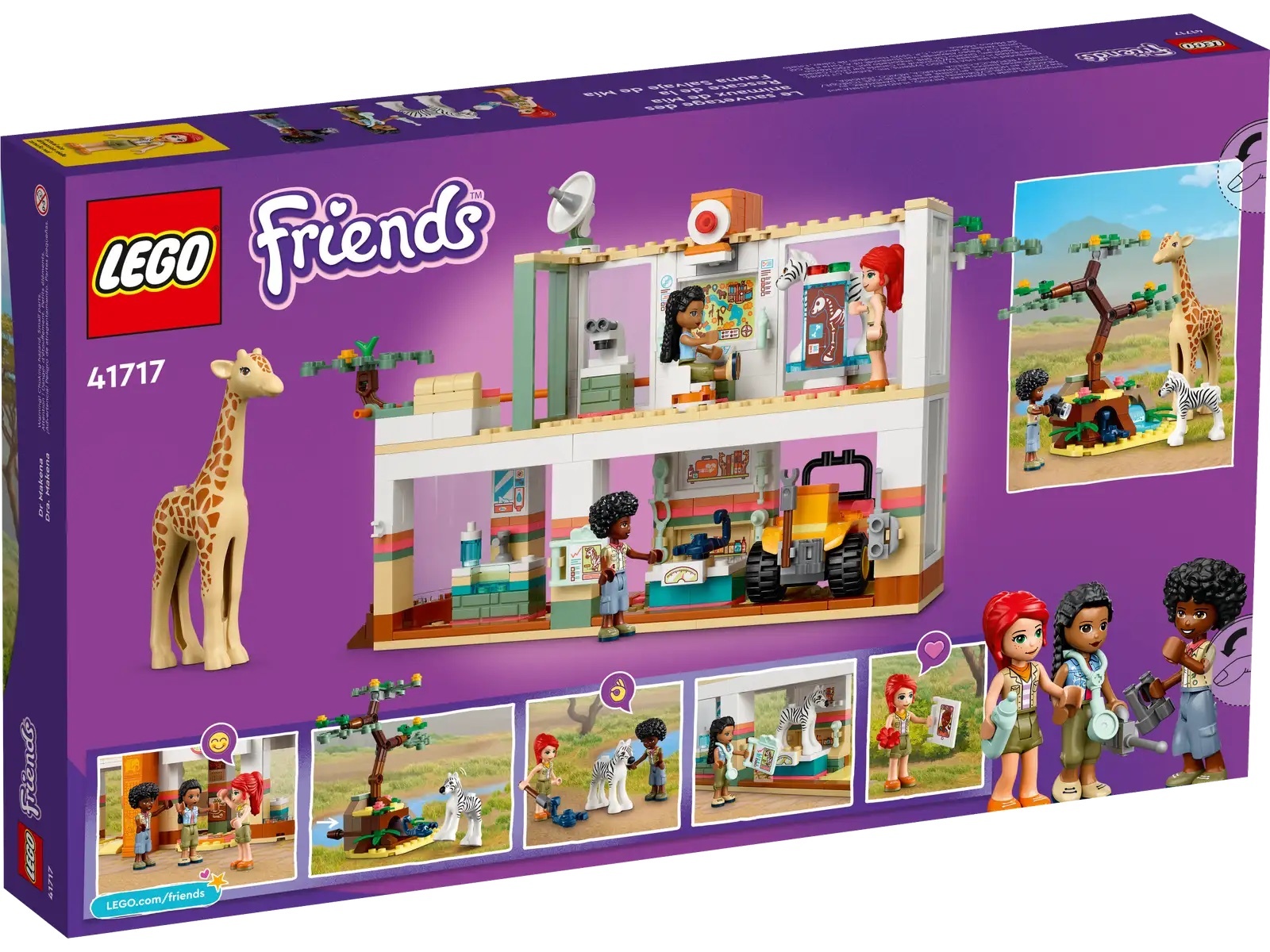 [飛米樂高積木專賣店] LEGO  41717 Friends-米雅的野生動物救援行動