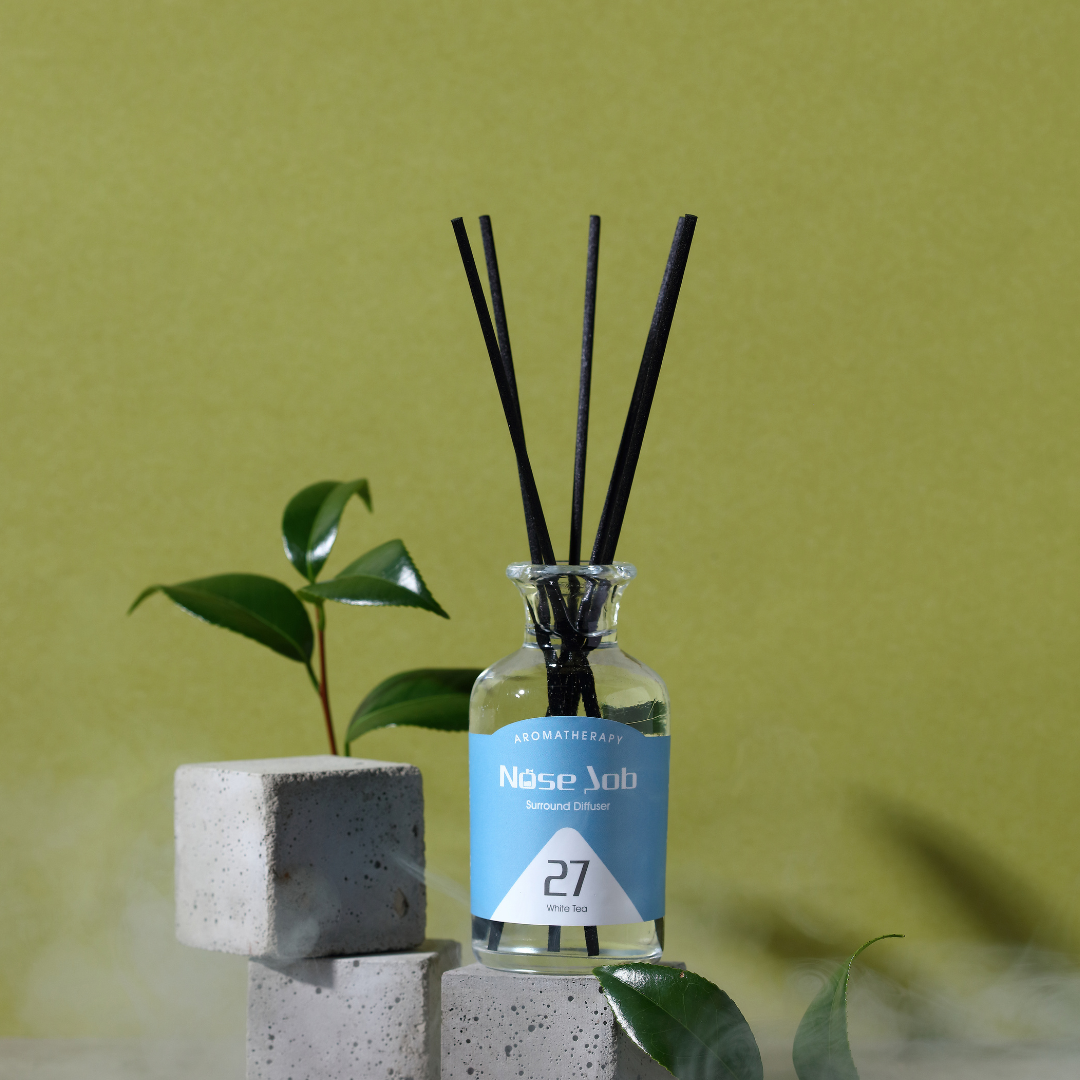 27 白茶擴香組【擴香瓶125ml+擴香補充瓶250ml】