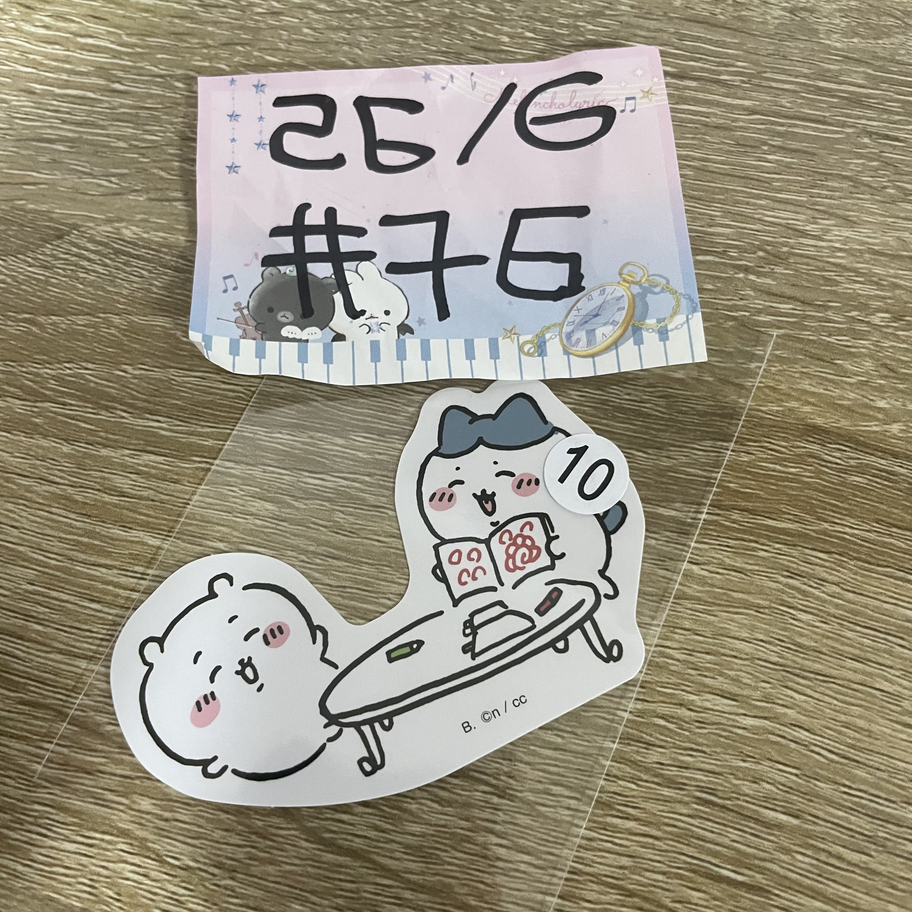 CHIIKAWA   貼紙#76