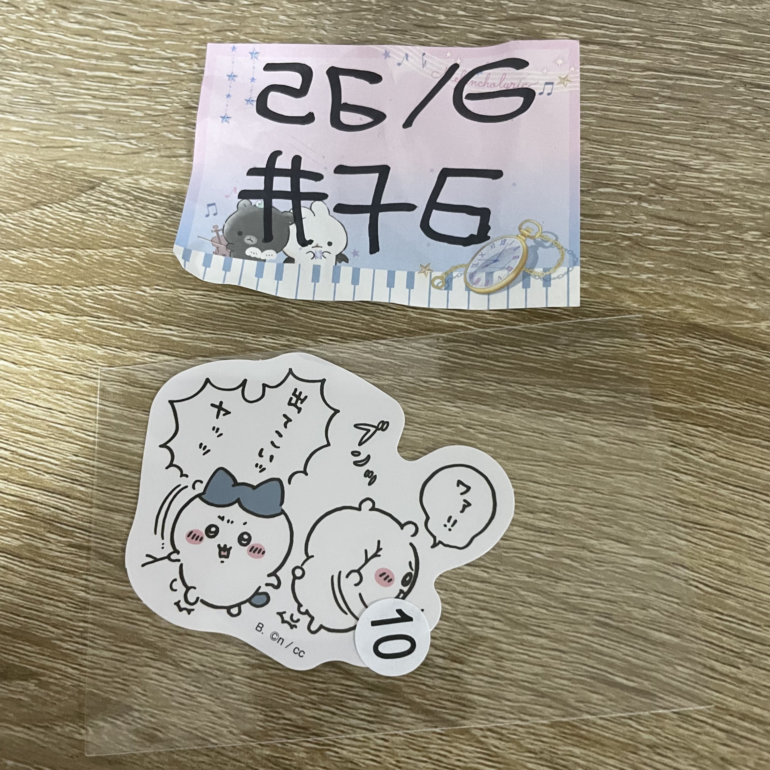 CHIIKAWA   貼紙#76