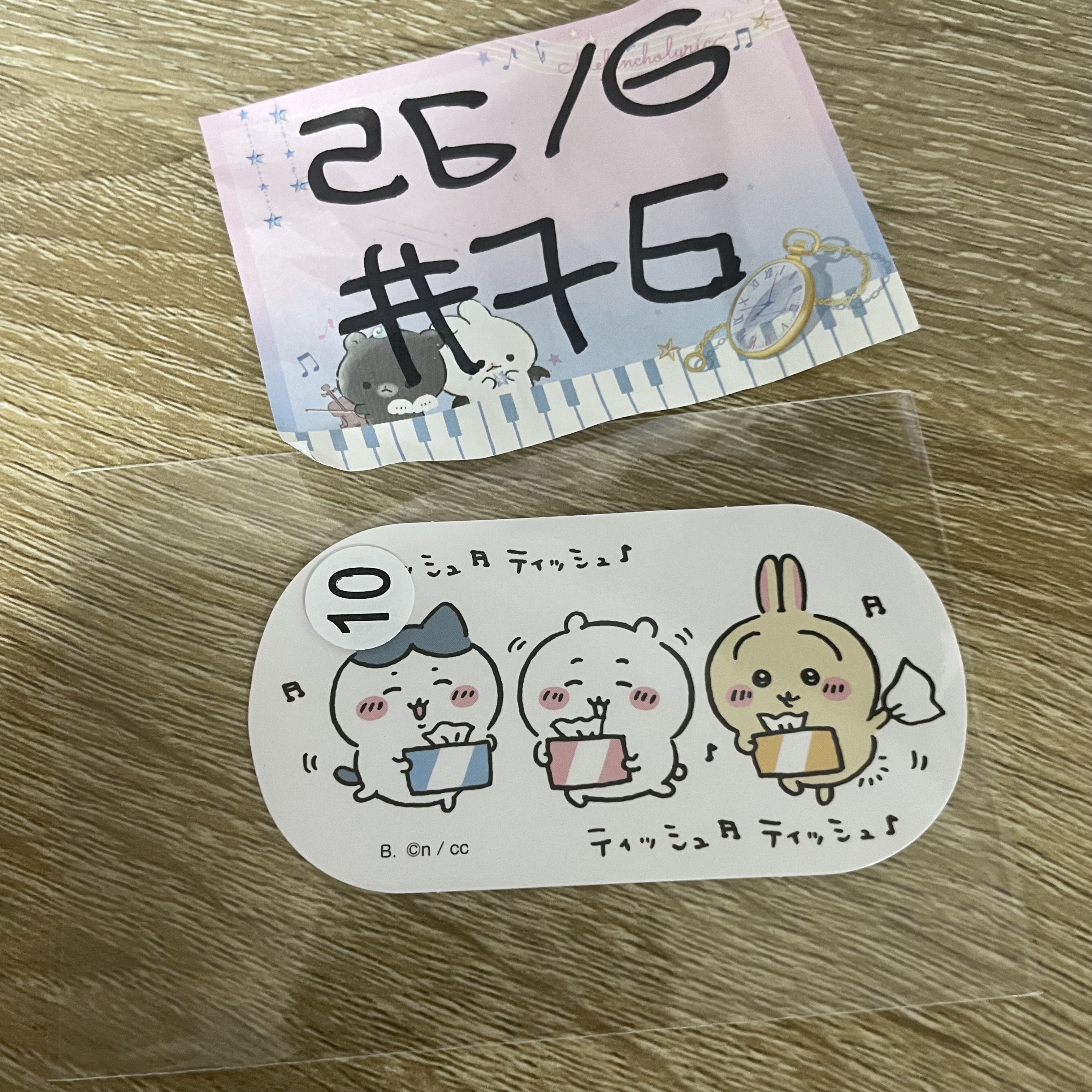 CHIIKAWA   貼紙#76