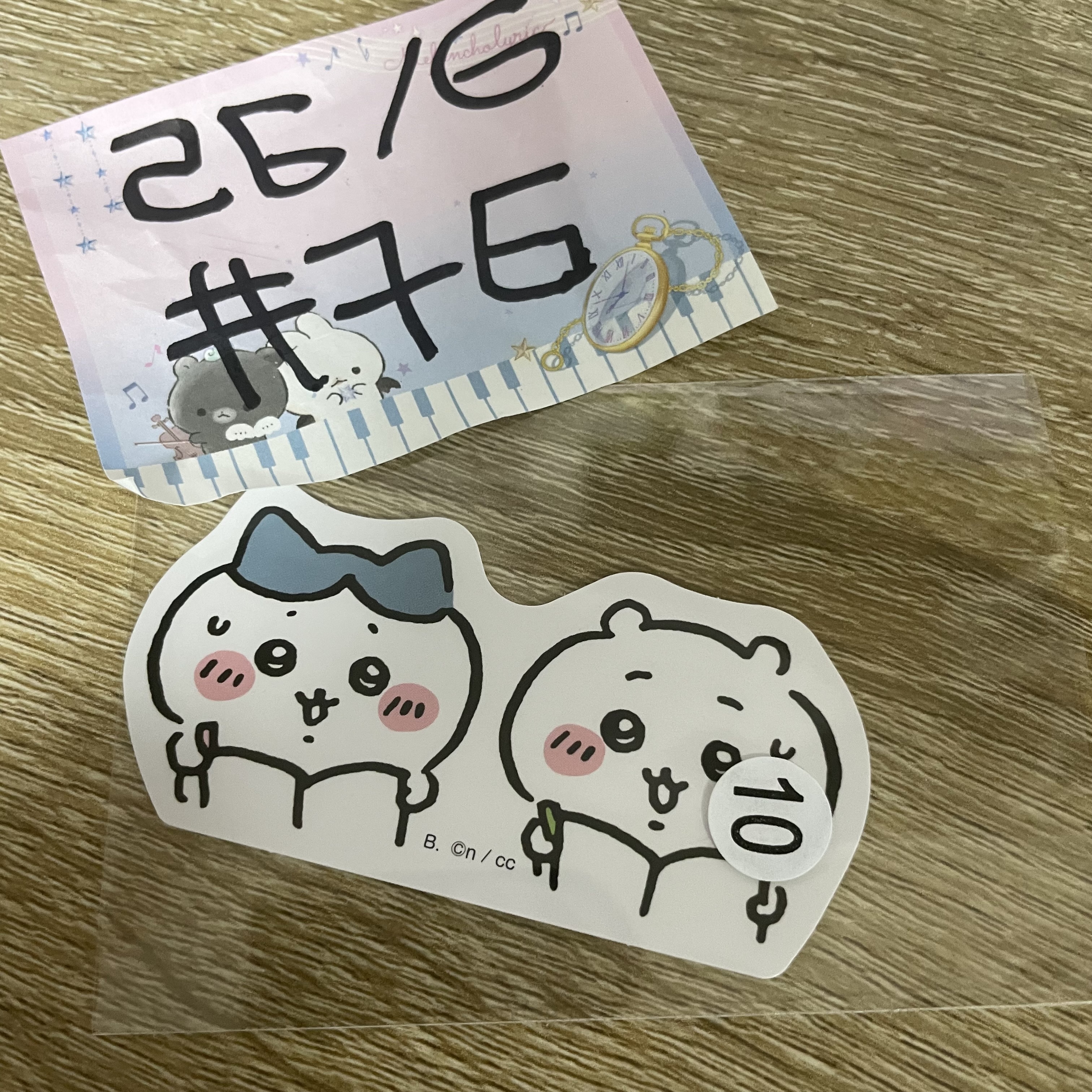 CHIIKAWA   貼紙#76