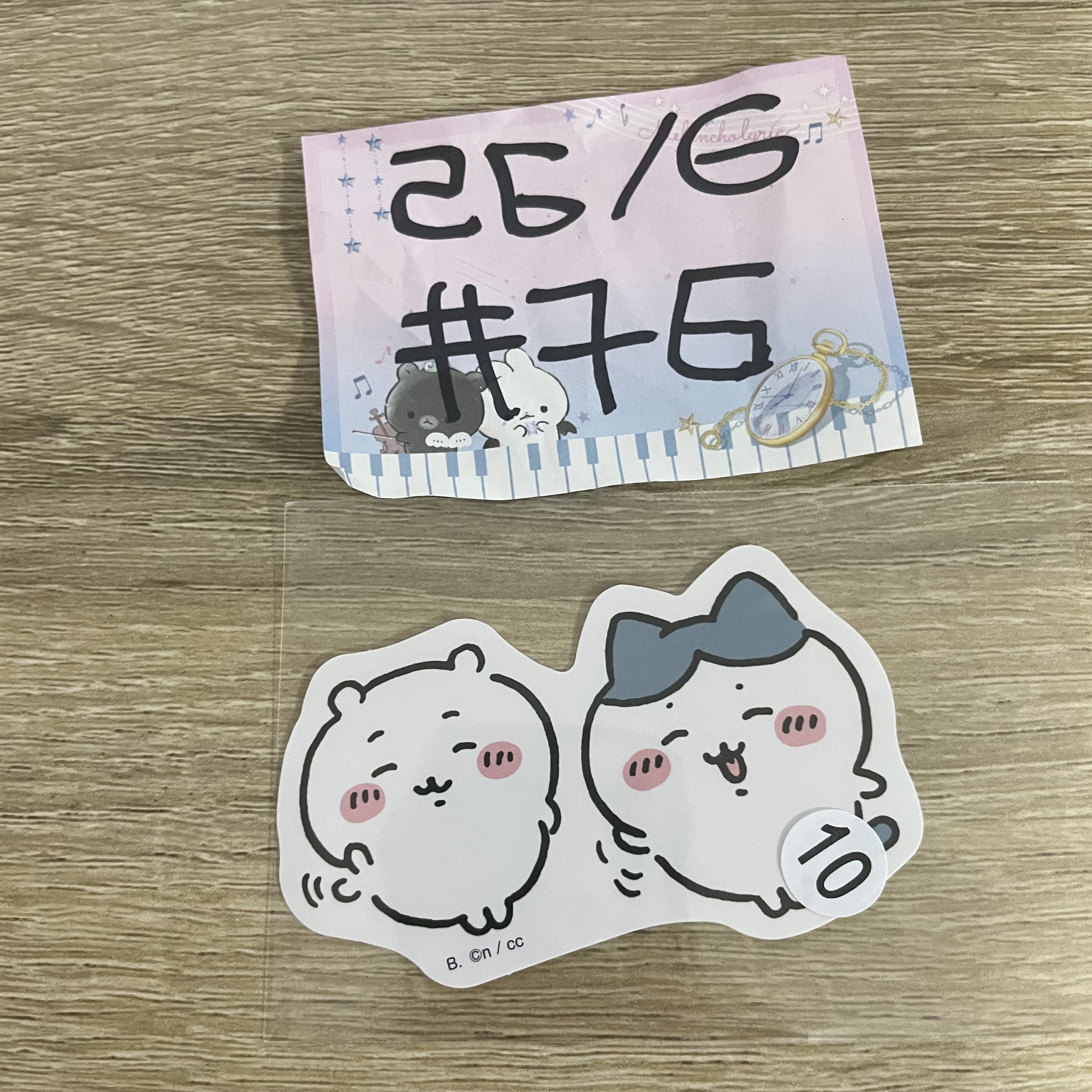 CHIIKAWA     貼紙#76