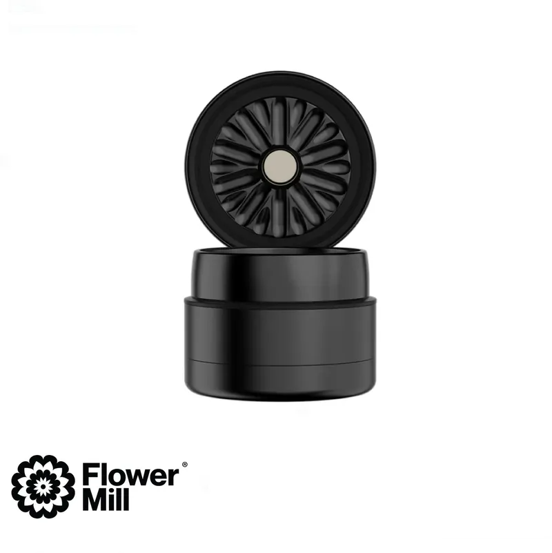 🇺🇸 Flower Mill 豪華版 四片式 研磨器「鋁合金製」