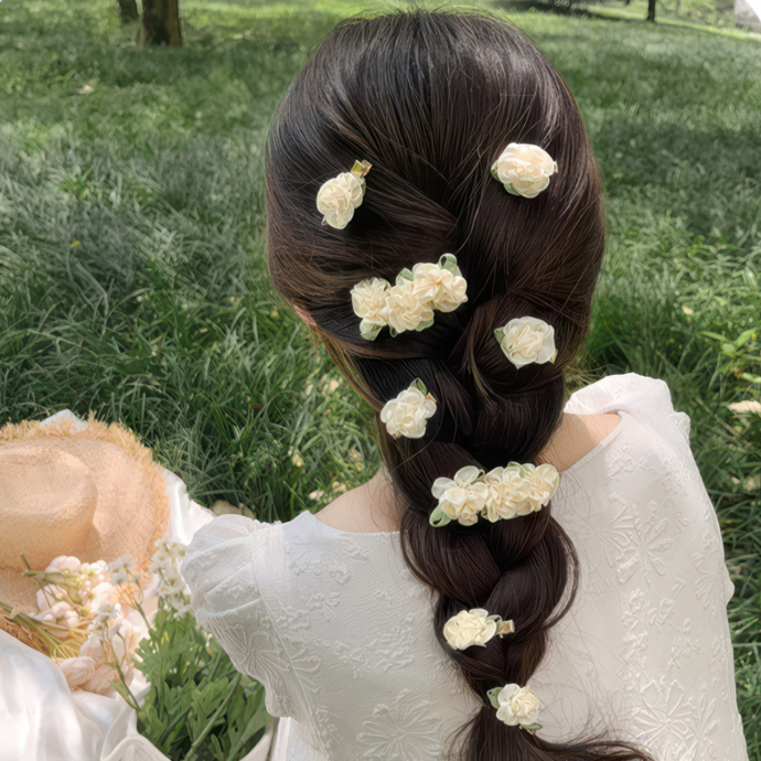 [4 FOR RM10] Fairy-Like Mori Girl Jasmine Flower Hair Clip