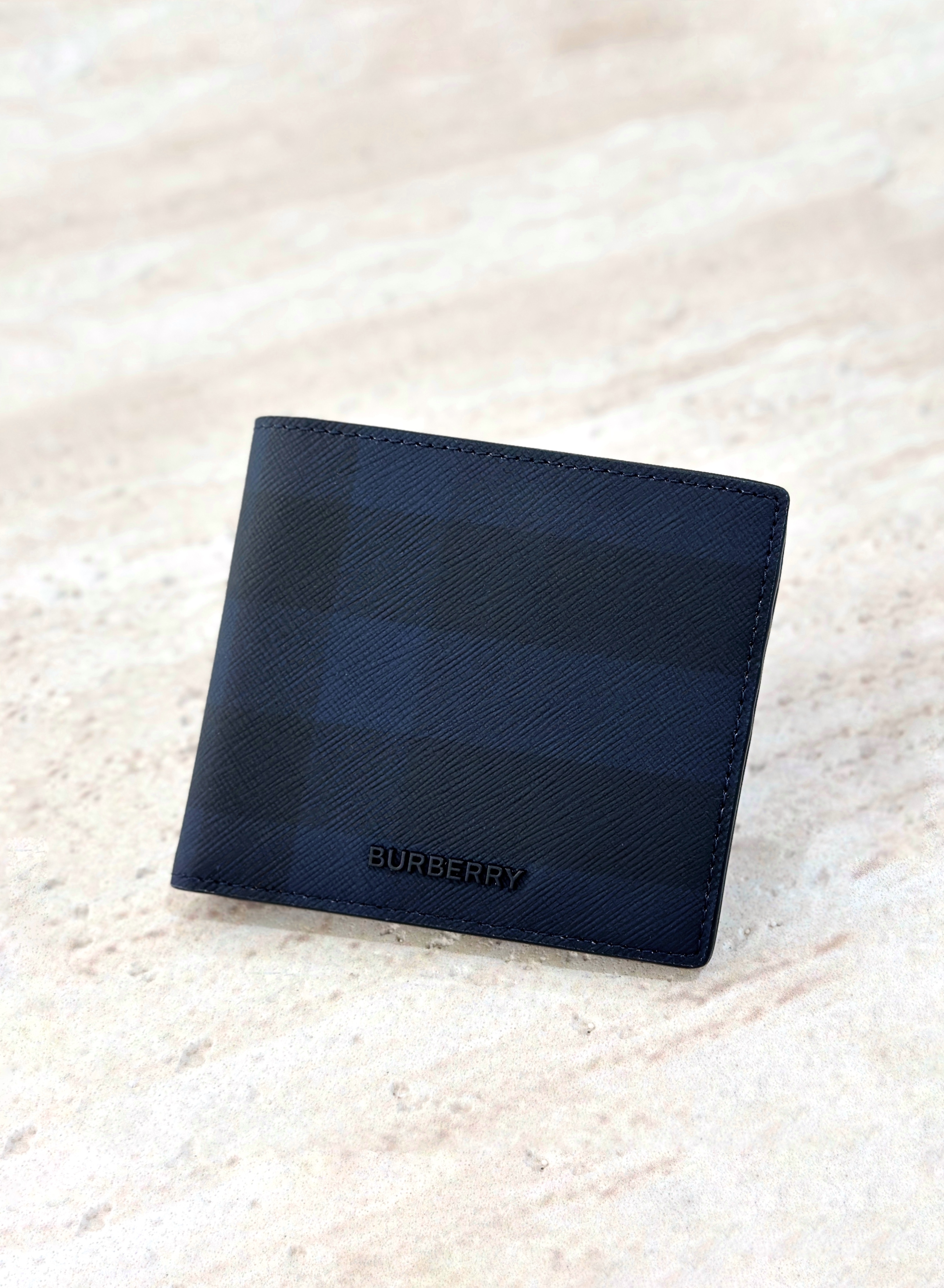BURBERRY Check Bifold Wallet