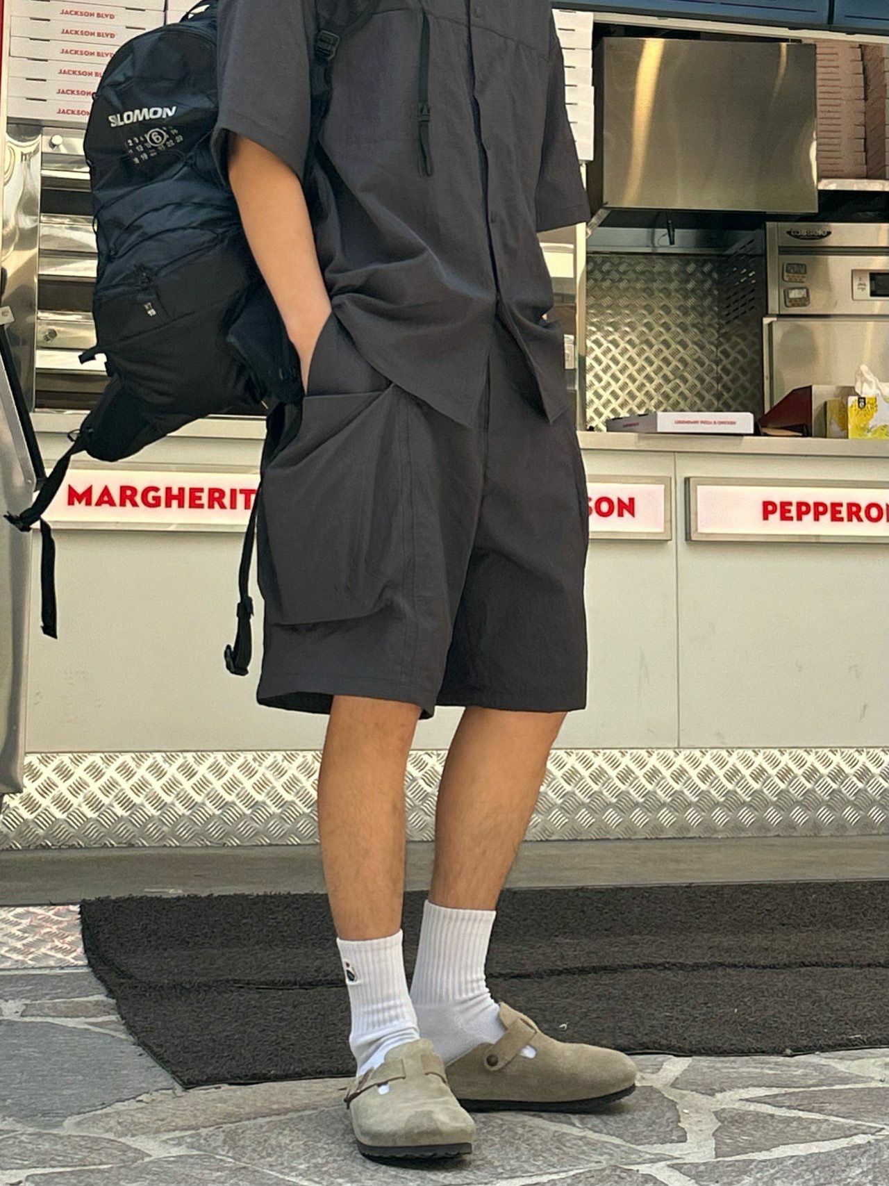 淨色工裝短褲 P2859