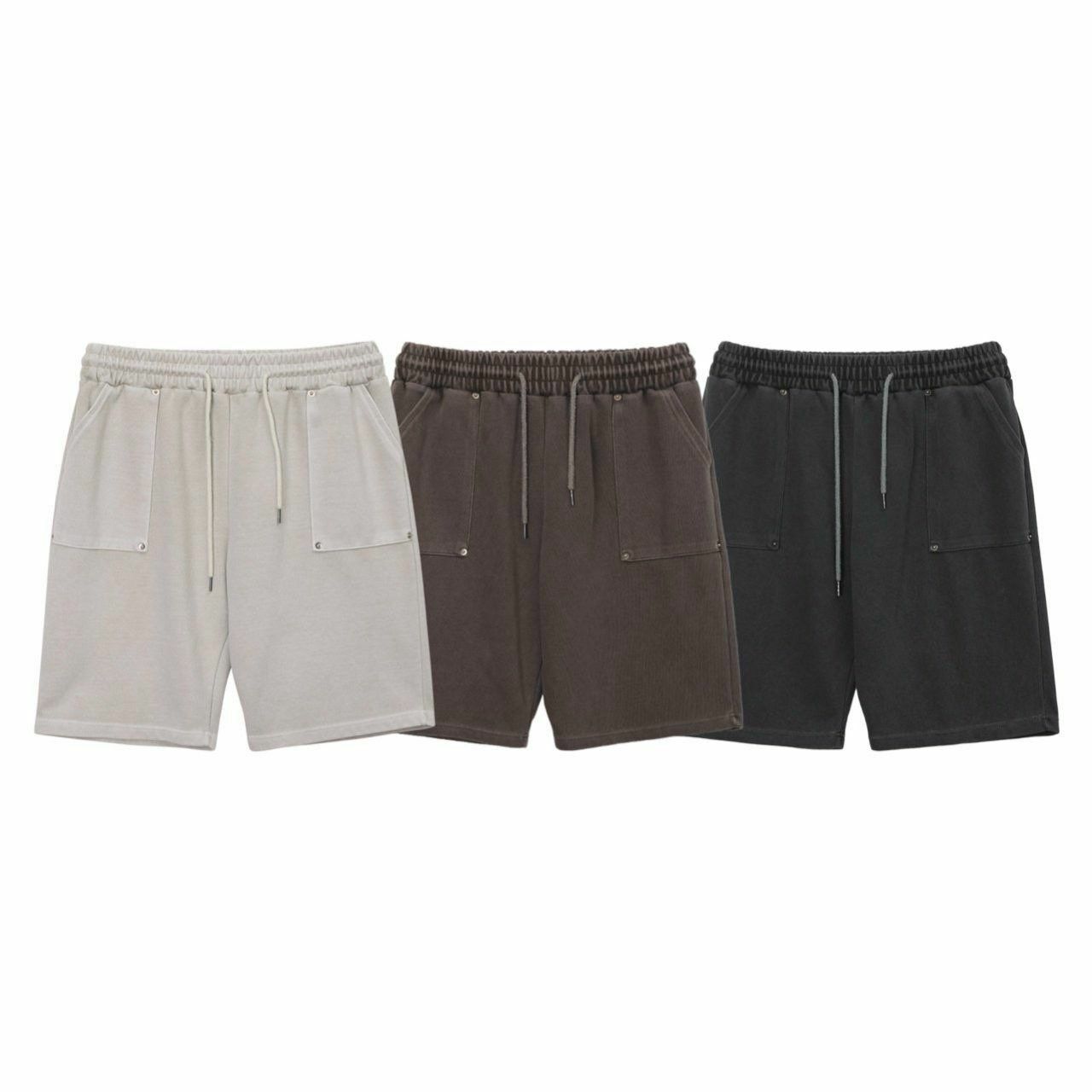 淨色棉質短褲 P2860