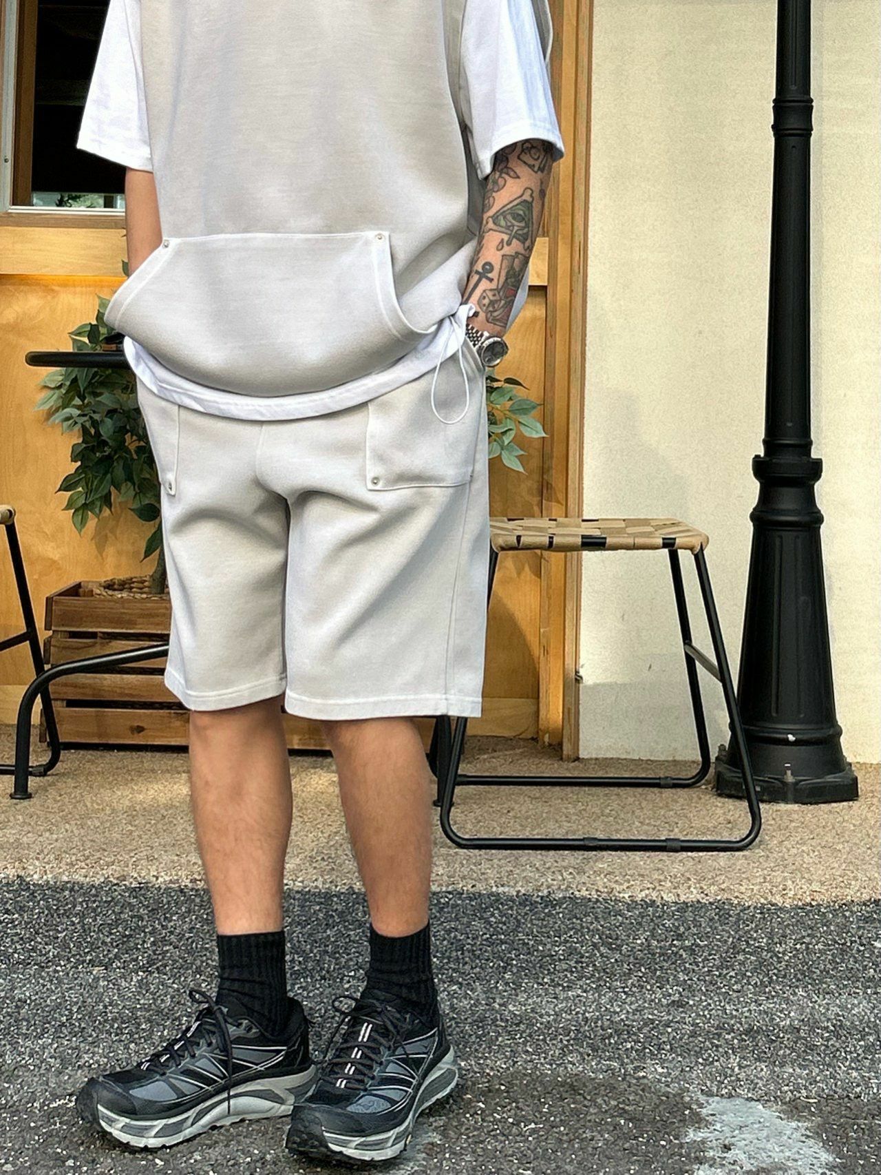 淨色棉質短褲 P2860