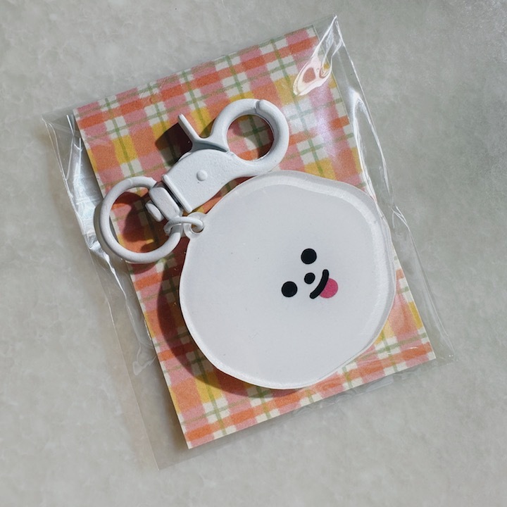 比熊 壓克力吊飾 造型鑰匙圈｜ 微醺斑比