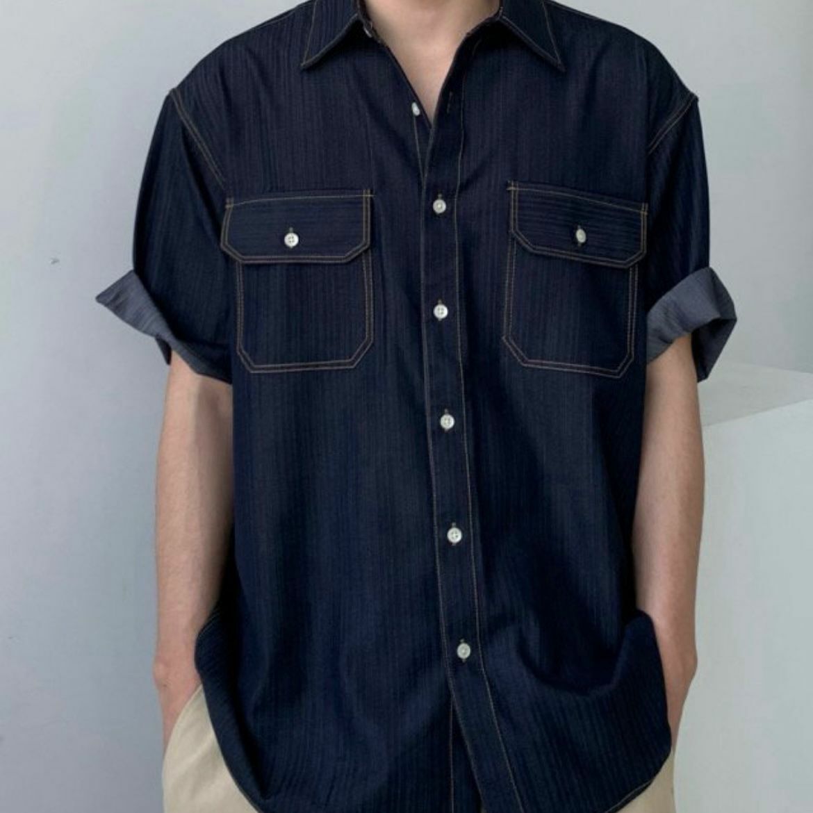 淨色短袖恤衫 S2260