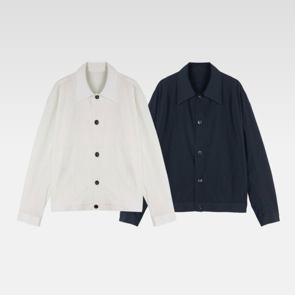 淨色反領恤衫外套 JK2520