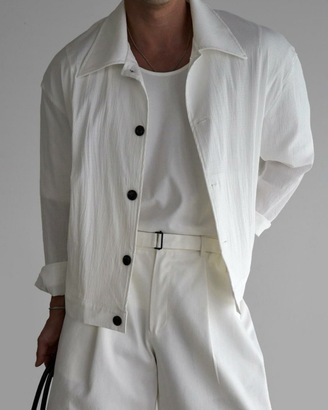 淨色反領恤衫外套 JK2520