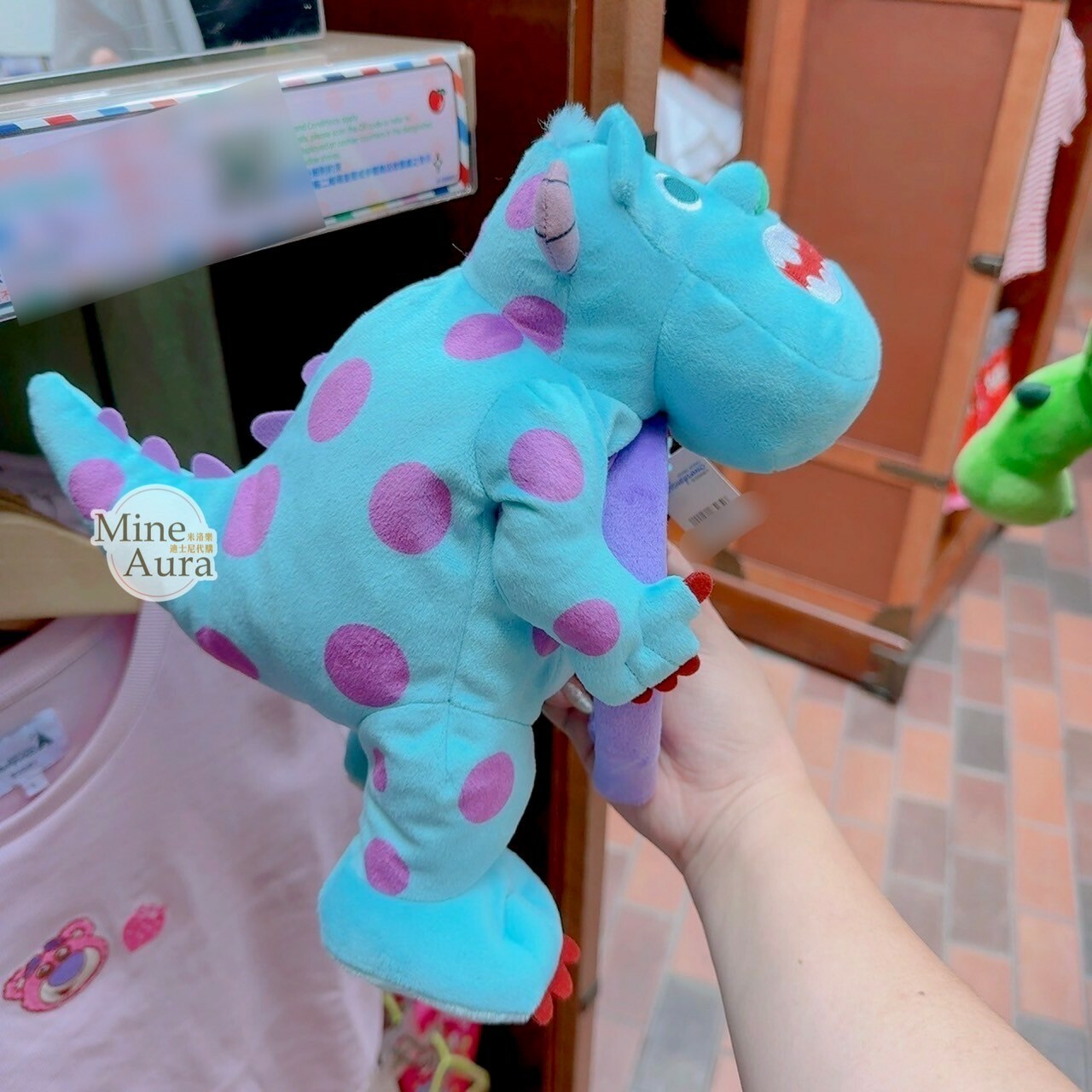 毛怪 蘇利文 Sullivan 絨毛 造型 趴趴設計 髮圈 髮箍 怪獸電力公司 Monsters, Inc. -香港迪士尼樂園