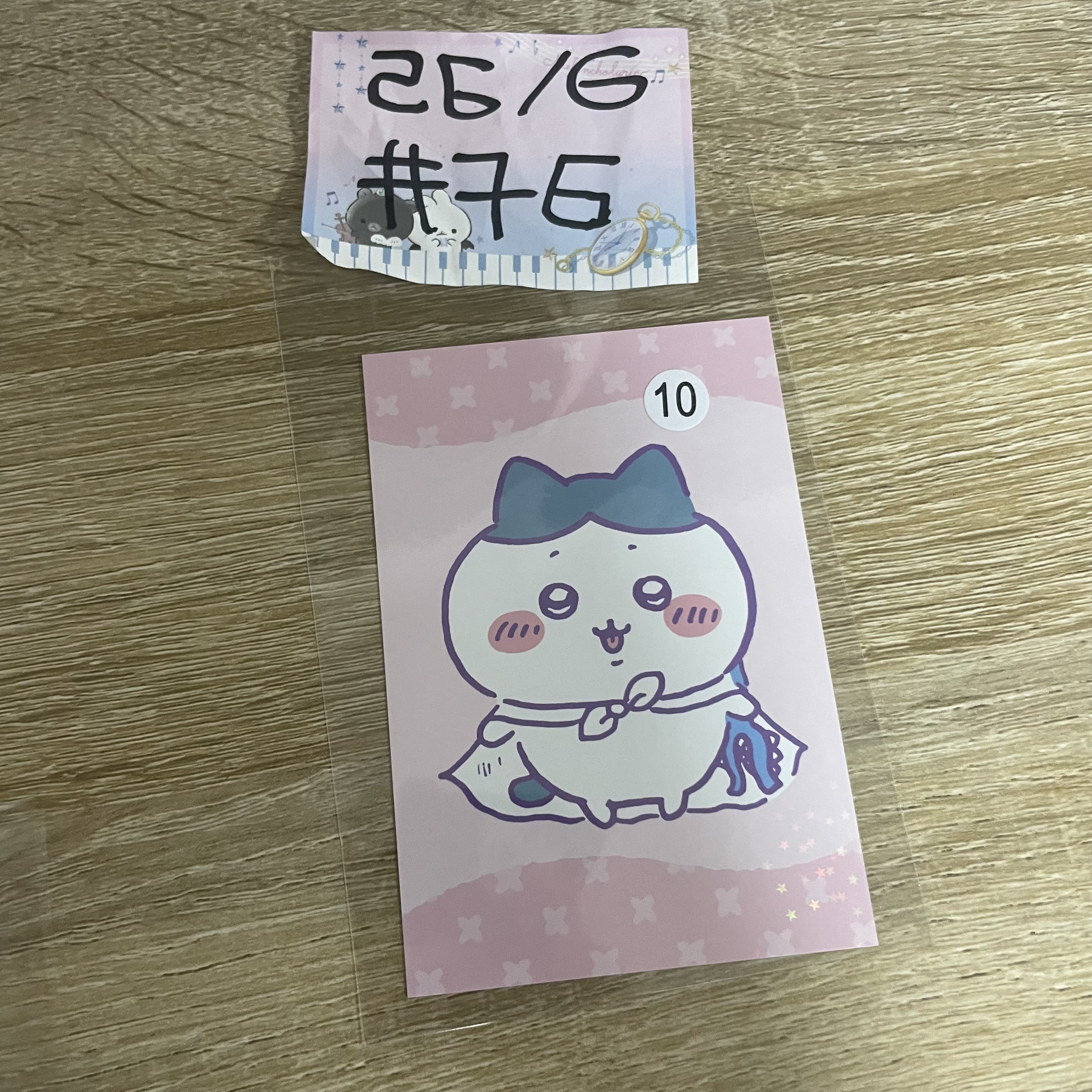 CHIIKAWA  八字貓  紙品#76