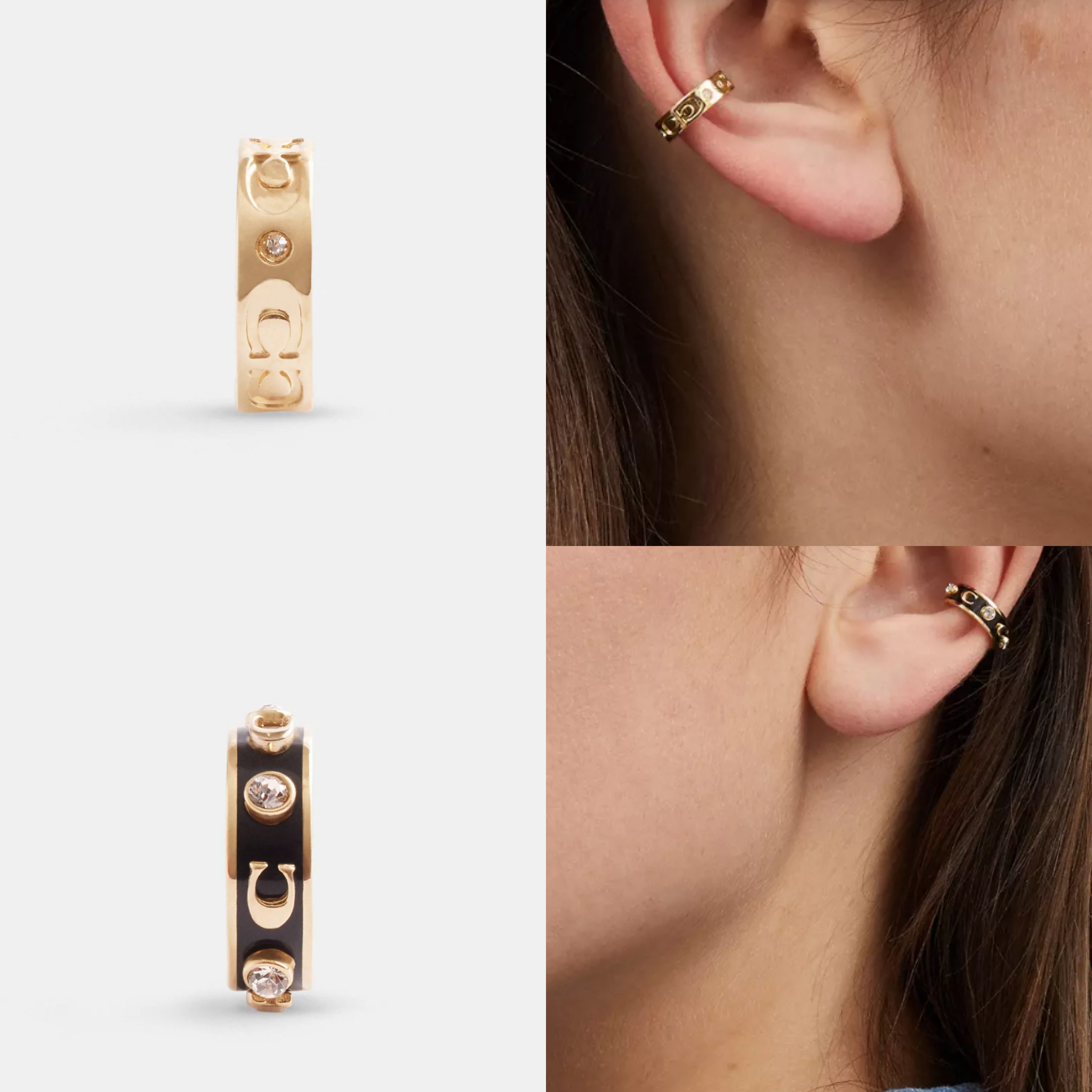［美國現貨］Coach Ear Cuff (一隻)